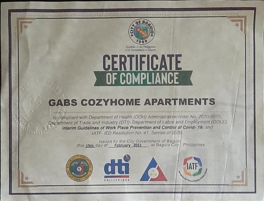 Gab'S Cozyhome At Bonbel Condo, Botanical Gardens Baguio 바기오 외부 사진